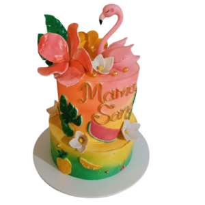 Birthday Cake Swan Theme