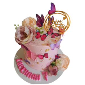 Birthday Cake - Floral Theme